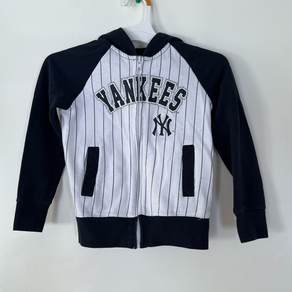 Yankees hoodie jacket for girls size 6